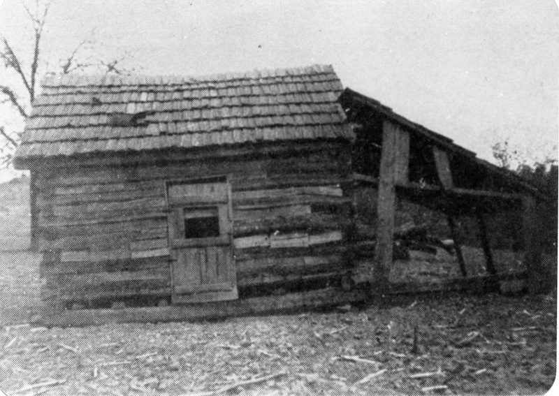 Cabana do nascimento em Berksville, Kentucky